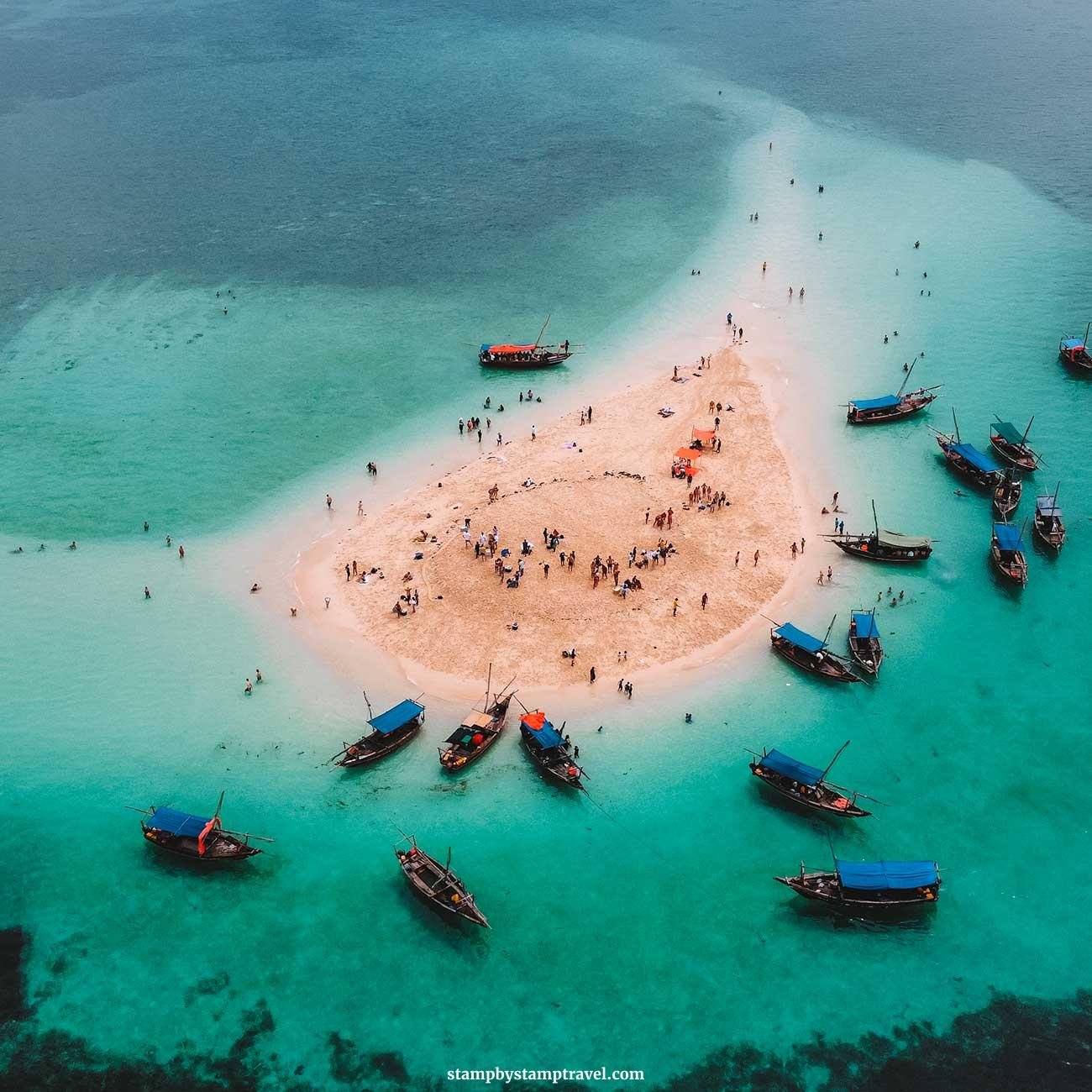 Zanzíbar sandbank